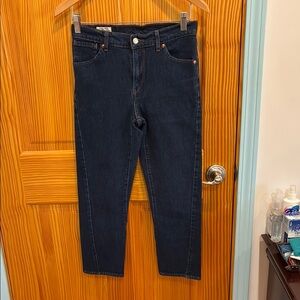 Levi's Women's Midnight Blue Straight Jeans